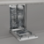 GORENJE GV522E10WE встраиваемая посудомоечная машина 45см