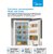 Холодильник Midea MDRB469MGF01I 2-хкамерн. белый