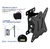 Кронштейн Kromax CASPER-101,  черный,  for TV 10"-26",  wall,  1D,  max 15 kg