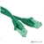 Патч-корд TWT UTP кат.5e,  с заливными колпачками,  10.0 м,  зеленый