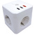 Умная розетка Digma DiPlug Cube 1 EU Wi-Fi белый  (DPC13S)