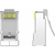 Коннектор Vention RJ45  (8p8c),  FTP,  cat. 6A,  под витую пару,  экранированный  (10шт.)