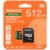 Карта памяти ADATA microSDXC 512GB ADATA Speed Plus  UHS-I U3 / V30 / A2,  до 180 / 160 MB / s,  Durable  (Water- / Shock- / X-Ray-Proof)