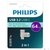 Флеш накопитель 64Gb PHILIPS 2-in-1 USB 3.2 USB C,  OTG,  USB 3.2 / Type-C,  Металл,  100 MB / s