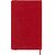 Блокнот Moleskine CLASSIC QP062R Large 130х210мм 240стр. нелинованный твердая обложка фиксирующая резинка красный