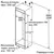 Встраиваемая холодильная камера Bosch KIR81AF30U 177, 2 x 54, 1 x 54, 5 см, 319 литров,  Цифровой дисплей, Door-on-door