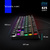 Клавиатура Oklick 969G SHOTGUN механическая черный USB Multimedia for gamer LED