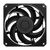 Вентилятор для корпуса ID-Cooling AT-120-K 120х120x15 черный 4-pin 36.5дБ Ret