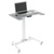 Стол для ноутбука Cactus VM-FDE101 столешница МДФ серый 80x60x123см  (CS-FDE101WGY)
