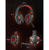 Гарнитура WARHEAD G-370 BLACK / RED 64037 DEFENDER