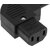 Lanmaster LAN-IEC-320-C13 / 90 Вилка IEC 60320 C13,  10A,  250V,  угловая,  разборная,  черная