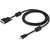 Кабель DVI-D- HDMI  24M / 19M   5м,  золотые контакты,  ферритовые кольца.