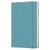 Блокнот Moleskine CLASSIC MM710B35 Pocket 90x140мм 192стр. линейка твердая обложка фиксирующая резинка голубой