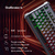 Клавиатура Oklick 717G черный / серый USB Multimedia LED