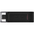 Kingston DT70 / 128GB DataTraveler 70,  128GB,  USB 3.0,  Черная