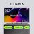 Телевизор LED Digma 32" DM-LED32SBB39 Android TV Frameless Metal темно-серебристый / серебристый HD 60Hz DVB-T DVB-T2 DVB-C DVB-S DVB-S2 USB WiFi Smart TV