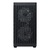 Корпус без блока питания /  HSPD M320,  Mesh Mini-tower,  Black,  slide TG,  0.45 SPCC,  2x140mm ARGB+1x120mm ARGB mATX,  mITX 160 / 340 / 184mm 2x2.5",  2x3.5",  4xPCI 2xUSB-A 3.0,  1xUSB-A 1.0 390x200x385mm