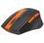 Мышь A4 Fstyler FG30 серый / оранжевый оптическая  (2000dpi) беспроводная USB
