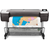 HP DesignJet T1700dr PS  (44", 2400x1200dpi,  26spp (A1),  128Gb (virtual),  HDD500Gb,  host USB type-A / GigEth, stand, sheet feed, 2 rollfeed, autocutter,  TouchScreen,  6 cartridges / 3 heads, 2y warr)