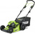Greenworks Газонокосилка самоходная,  аккумуляторная GD60LM46SP,  {60V,  51 см,  бесщеточная,  без АКБ и ЗУ} [2502907]