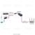 OSNOVO PoE-конвертер Gigabit Ethernet 48V в 24V,  методы PoE: вх. - A (1, 2 (+);3, 6 (-)) и B (4, 5 (+);7, 8 (-)),  вых.- B (4, 5 (+);7, 8 (-)).