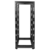 Стойка телекоммуникационная универсальная 33U двухрамная,  цвет черный