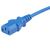 Hyperline PWC-IEC13-IEC14-5.0-BL кабель питания монитор-компьютер IEC 320 C13 - IEC 320 C14  (3x1.0),  10A,  прямая вилка,  5 м,  цвет синий