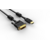 VCOM CG484GD-1.8M Кабель HDMI AM / DVI (24+1)M,  1.8м,  CU,  1080P@60Hz,  2F,  VCOM  <CG484G-1.8M>