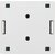 Lanmaster TWT-SM2-4545-WH настенная 2 порта RJ-45 категории 5е. UTP. белая