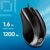 Мышь Oklick 225M черный оптическая  (1200dpi) USB  (2but)