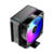 Кулер для процессора Ocypus Gamma A40 BK ARGB,  100mm ARGB FAN,  Top ARGB Panel,  4 HEAT PIPES,  4-PIN PWM,  600-2400 RPM,  29DBA,  HYDRO BEARING,  LGA115X / 1200 / 1700 / 18XX,  AM4 / AM5