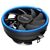 PCCooler E126MB S775 / 115X / AM2 / 2+ / AM3 / 3+ / AM4 / FM1 / FM2 / 2+ TDP 95W,  вент-р 120мм с PWM,  Blue LED FAN,  1000-1800RPM,  26.5dBa Retail Color Box