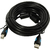 Кабель Vention USB 2.0 AM / BM  - 8м. Черный