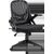 Defender Офисное кресло Office Черный, сетка, регулир.подлокот