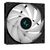 Deepcool AG400 LGA1700 / 1200 / 115X / AM5 / AM4 TDP 220W,  PWM,  Fan 120mm,  4 тепл. трубки,  черный