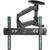 Кронштейн ONKRON /  40-75" макс 400*400  наклон -5° / +8° поворот 180? Макс нагрузка 35кг от стены: 65-707мм,  черный