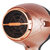 Фен Centek CT-2242  (РОЗОВОЕ ЗОЛОТО+черный)  2200Вт,  2 скорости,  3 режима,  холодный обдув,  Soft Touch