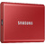 SSD Samsung T7 External 2Tb  (2048GB) RED TOUCH USB 3.2  (MU-PA1T0B / WW)