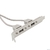 Bion планка портов 2xUSB2.0,  30 см [BXP-MB-2USB]