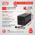 Powercom RPT-1500AP Raptor,  Line-Interactive,  1500VA  /  900W,  with IEC cable ,  USB / TEL cable,  UPSMON CD