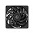 ID-COOLING IS-50X V3 LGA1700 / 1200 / 115X / AM5 / AM4 низкопрофильный высота 56mm  (27шт / кор,  TDP 130W,  PWM,  5 тепл.трубки прямого контакта,  FAN 120mm,  черный) BOX
