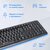 Клавиатура Oklick 180V2 черный USB