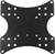 Кронштейн для телевизора Ultramounts UM 876 черный 23"-42" макс.20кг настенный поворот и наклон