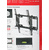 Кронштейн для телевизора Holder T3626-B черный 22"-47" макс.25кг настенный наклон