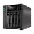 ASUSTOR AS6704T 4-Bay NAS / Intel Celeron N1505 2, 0GHz / 4GB DDR4,  noHDD (HDD, SSD) / 2x2, 5Gbe (LAN) / 2xUSB3.2, HDMI; 90IX01N1-BW3S20