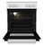 Плита Электрическая Gorenje GEC6A11WG белый стеклокерамика  (без крышки)