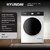 Стиральная машина Hyundai WFD8216 класс: A+++ загр.фронтальная макс.:8кг  (с сушкой) белый инвертер