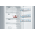 Отдельно стоящий холодильник с нижней морозильной камерой,  203х60х60 см,  Серия 4,  400 л,  A++,  No Frost,  нерж. сталь