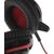 Наушники с микрофоном Oklick HS-G300 черный / красный 2.5м мониторы оголовье  (AH-V1)