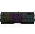 Клавиатура A4Tech Bloody B135N черный USB Multimedia for gamer LED  (подставка для запястий)  (B135N)